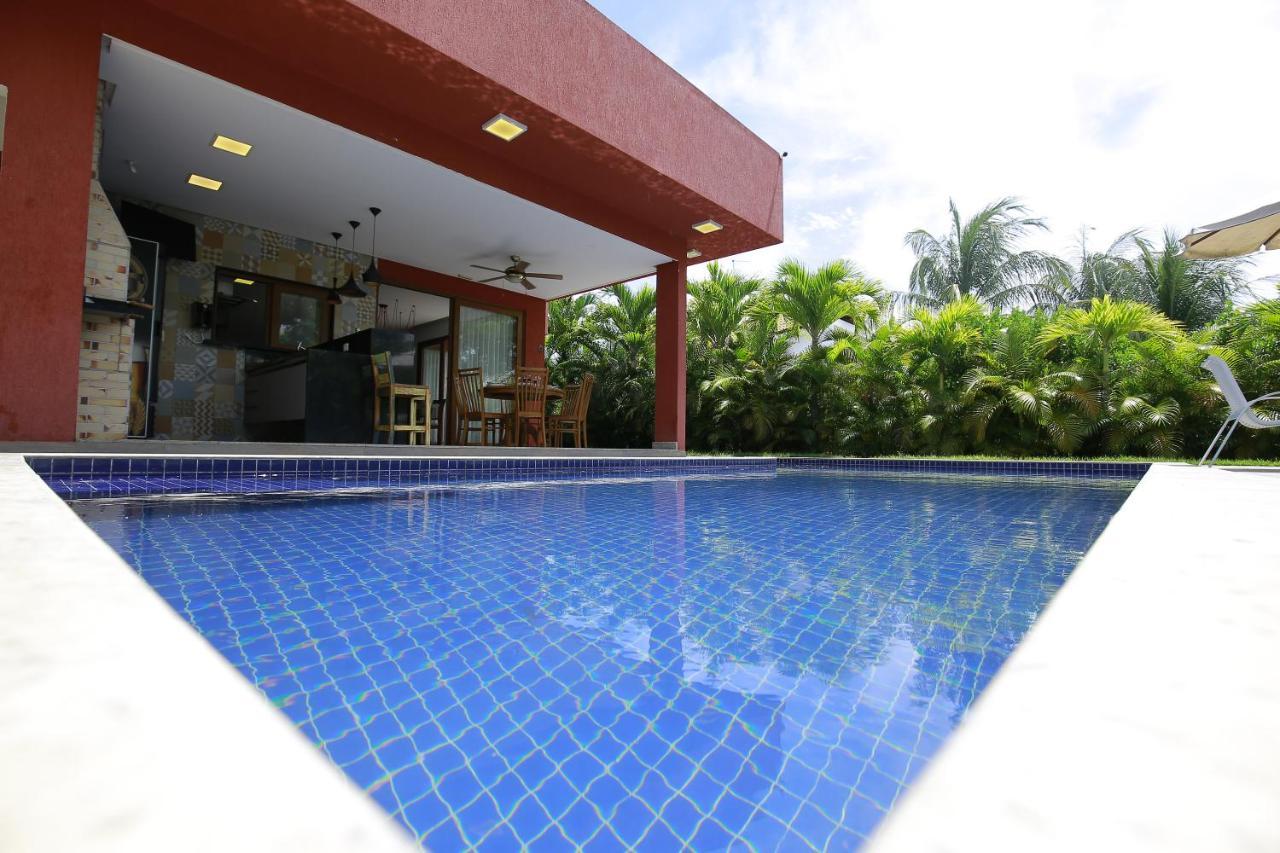 Casa Temporada - 4 Suites - Condominio Luxo - Piscina Extraordinaria - Praia De Itacimirim-Ba Camacari Luaran gambar