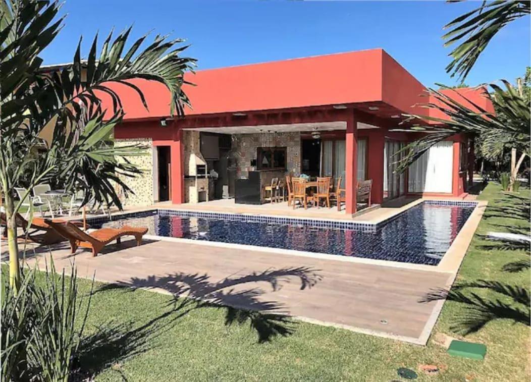 Casa Temporada - 4 Suites - Condominio Luxo - Piscina Extraordinaria - Praia De Itacimirim-Ba Camacari Luaran gambar