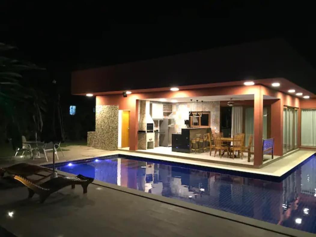 Casa Temporada - 4 Suites - Condominio Luxo - Piscina Extraordinaria - Praia De Itacimirim-Ba Camacari Luaran gambar