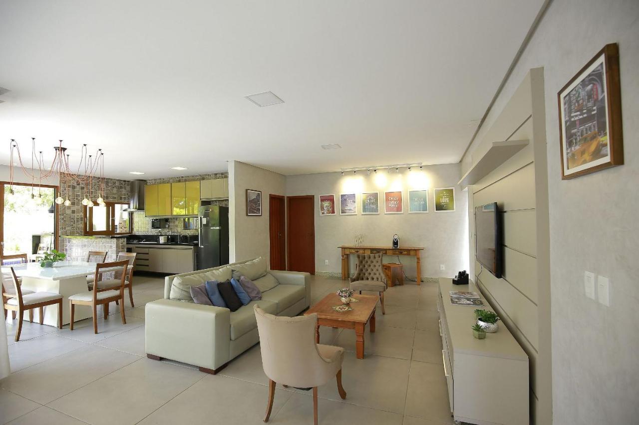 Casa Temporada - 4 Suites - Condominio Luxo - Piscina Extraordinaria - Praia De Itacimirim-Ba Camacari Luaran gambar